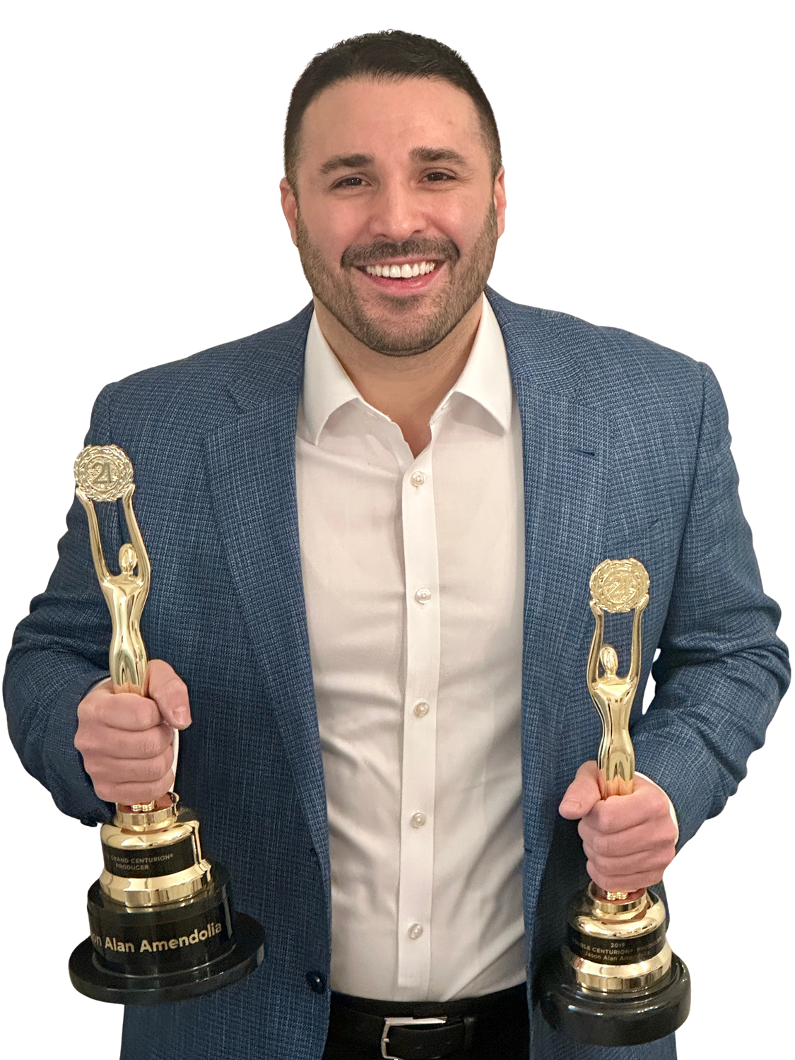 Jason Alan with his CENTURY 21 producer awards